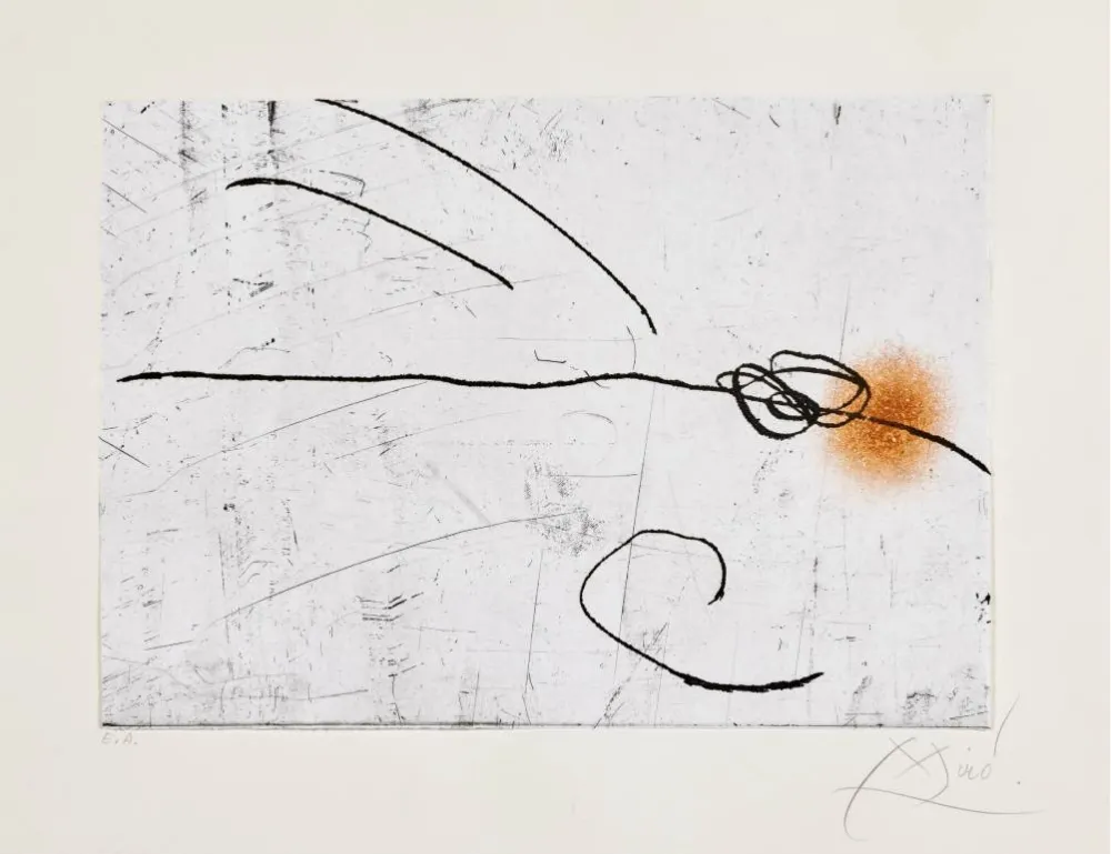 Eau-Forte Et Aquatinte Miró - Lapidari