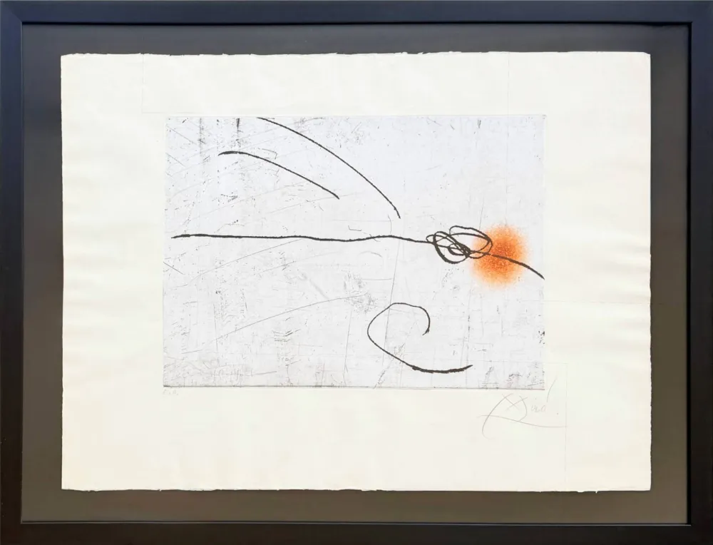 Eau-Forte Et Aquatinte Miró - Lapidary