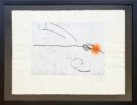 Eau-Forte Et Aquatinte Miró - Lapidary