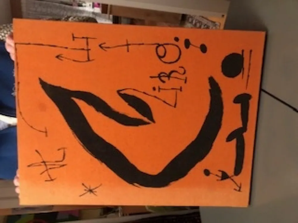 Lithographie Miró - Les essencies de la terra