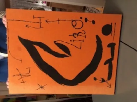 Lithographie Miró - Les essencies de la terra