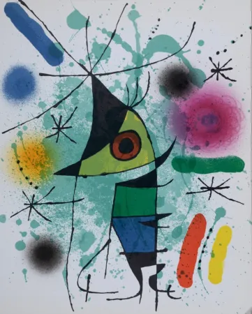 Lithographie Miró - Litografia original XI