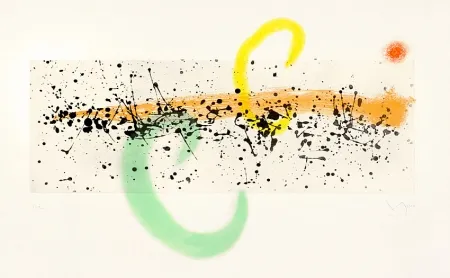 Aquatinte Miró - Lune et Vent (Moon and Wind), 1963