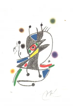 Lithographie Miró - Maravillas Con Variaciones Acrósticas En El Jardín De Miró