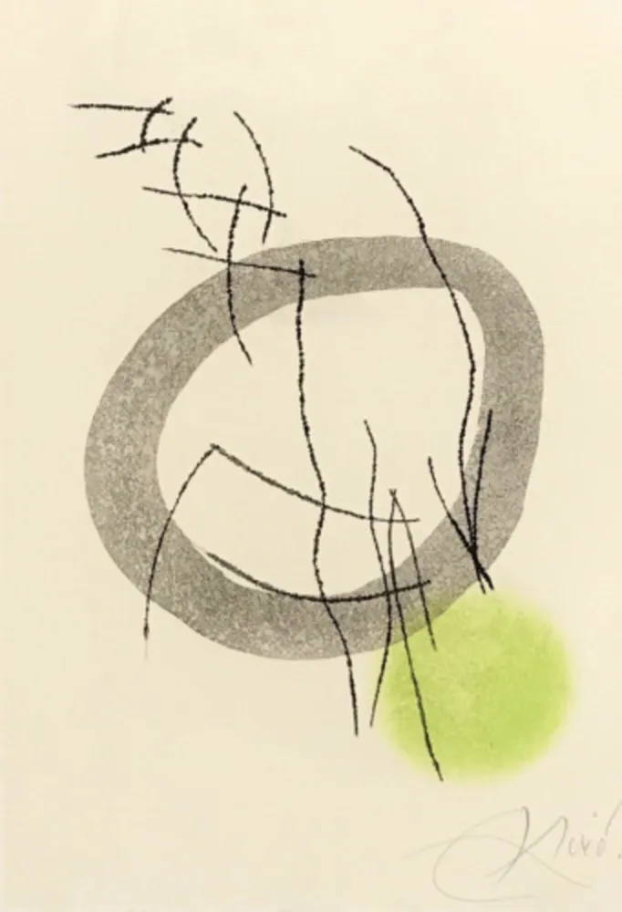 Gravure Miró - Miranda et La Spirale