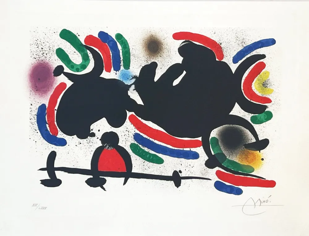 Lithographie Miró - Miro Lithographe I 