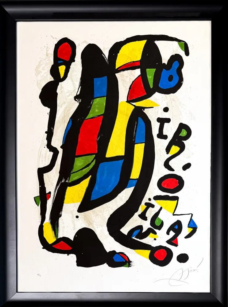 Lithographie Miró - Miró Milano