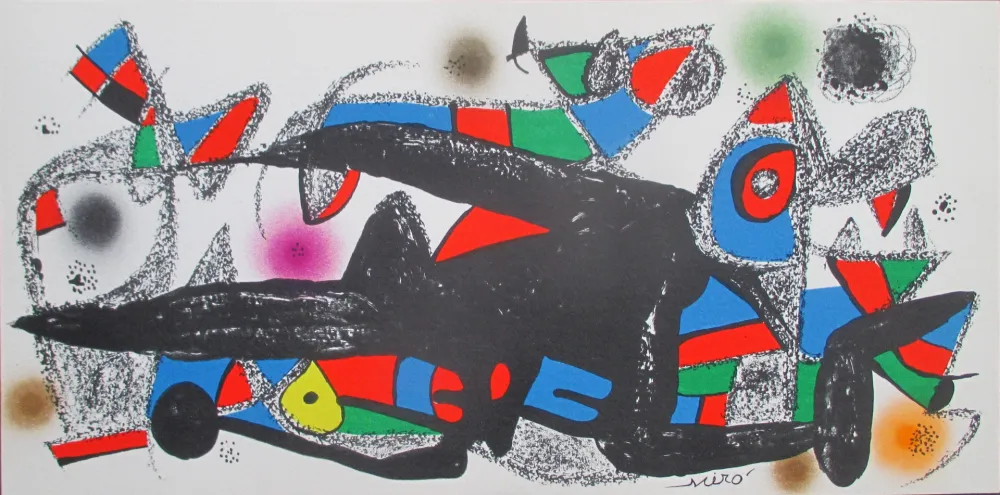 Lithographie Miró - Miro Sculpteur Danois