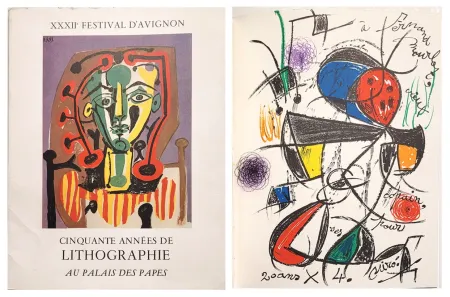 Livre Illustré Miró - Mourlot Cinquante années de lithographie Litho Joan MIRO  