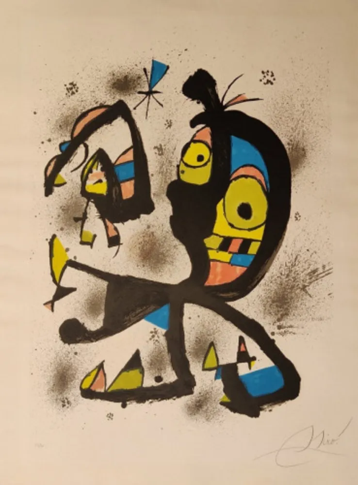 Lithographie Miró - Obra Gràfica