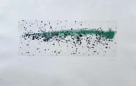 Aquatinte Miró - Ouvrage du vent I 