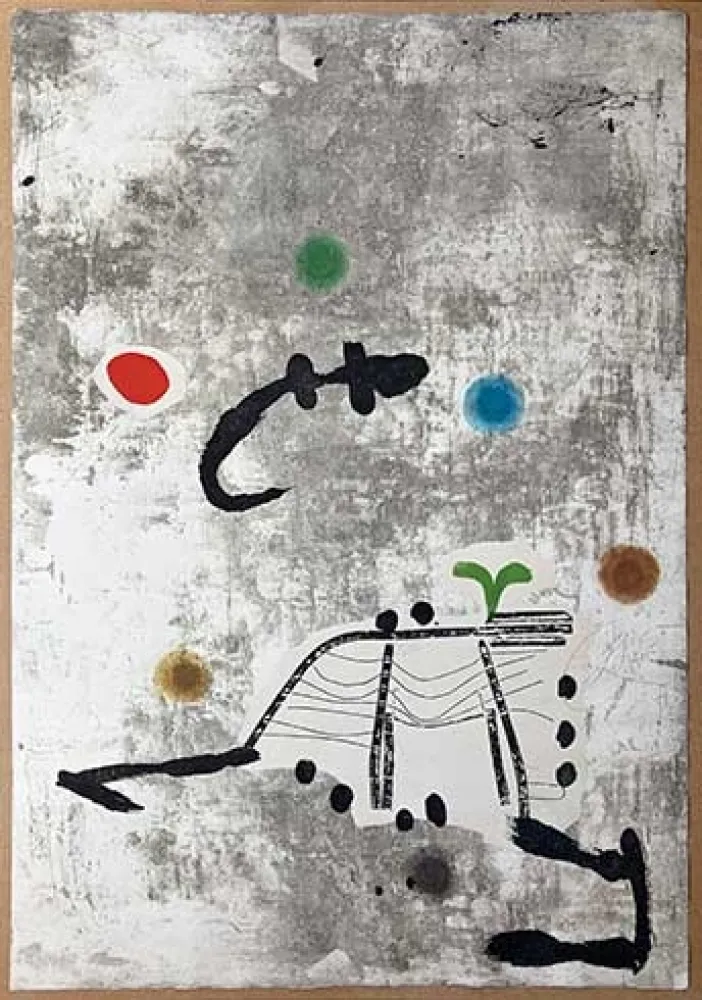 Gravure Miró - Pertsonage