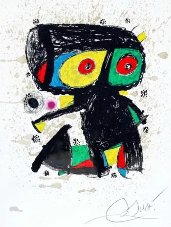 Lithographie Miró - Poligrafa XV años