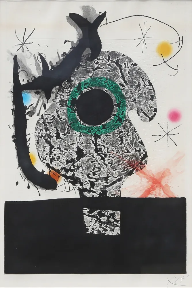 Gravure Miró - Polypheme