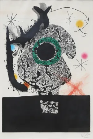 Gravure Miró - Polypheme