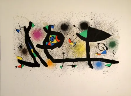 Lithographie Miró - Sculptures