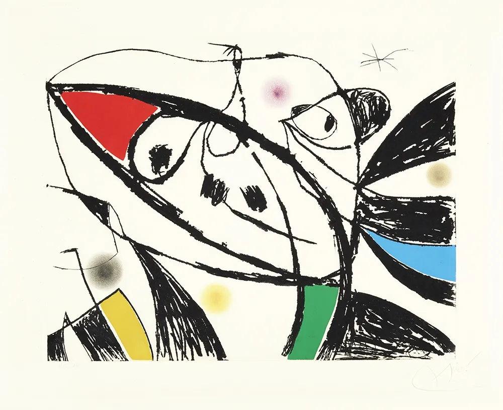 Eau-Forte Miró - Serie Mallorca III