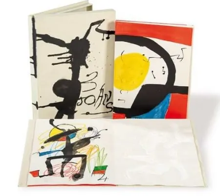 Livre Illustré Miró - Tres Joans. (With Etching)