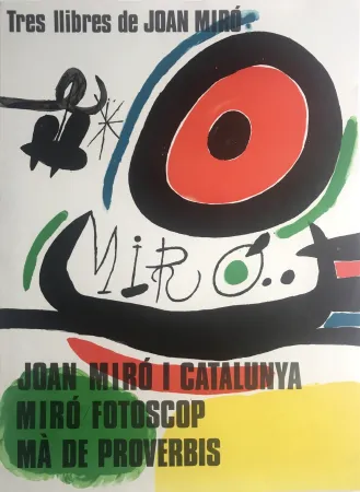 Affiche Miró - Tres Libres