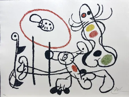 Lithographie Miró - UBU ON THE BALEARIC ISLANDS