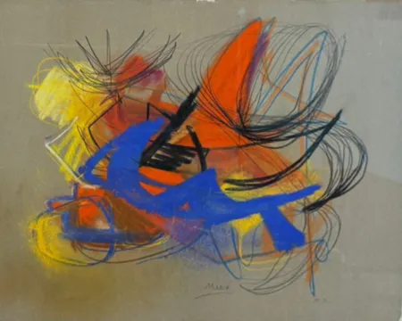 Multiple Miró - Untitled (Chromatic Scribble)