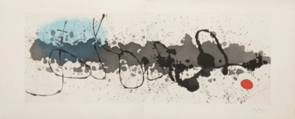 Eau-Forte Et Aquatinte Miró - Untitled from Tracé sur l'Eau