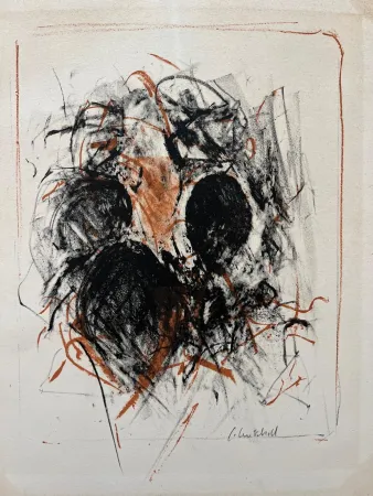 Lithographie Mitchell -  Sans titre