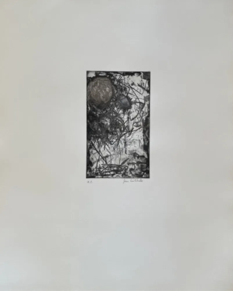 Eau-Forte Et Aquatinte Mitchell - Sunflower I