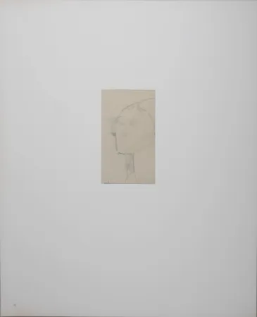 Lithographie Modigliani - Portrait de Béatrice Hastings