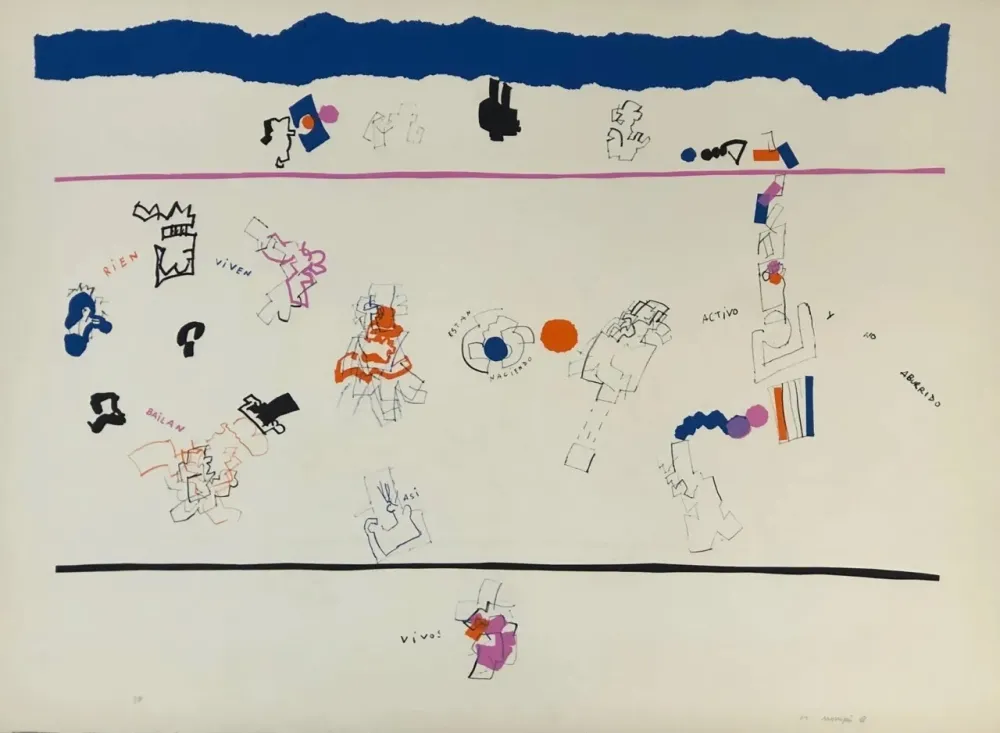 Eau-Forte Mompó - Están naciendo