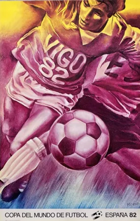 Affiche Monory - Copa del Mundo de Futbol