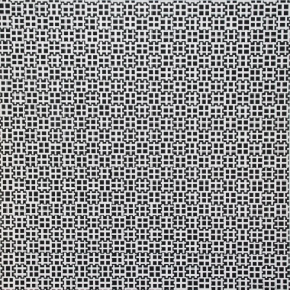 Sérigraphie Morellet - 2 trames de tirets-négatif