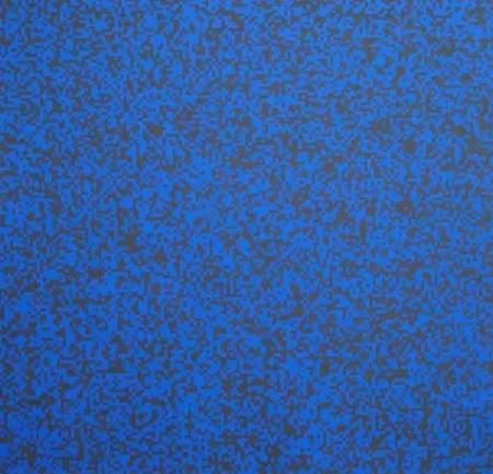 Sérigraphie Morellet - 40 000 carrés