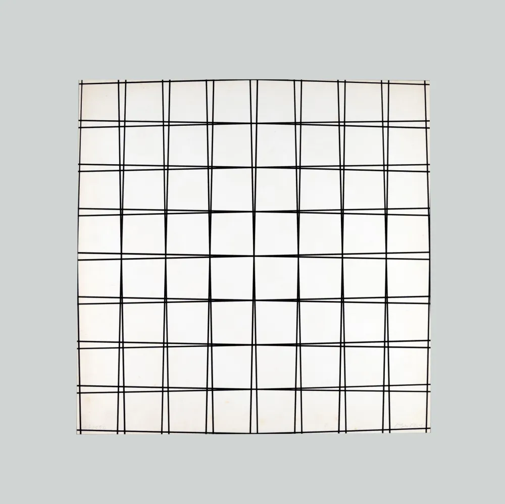 Sérigraphie Morellet - Trames