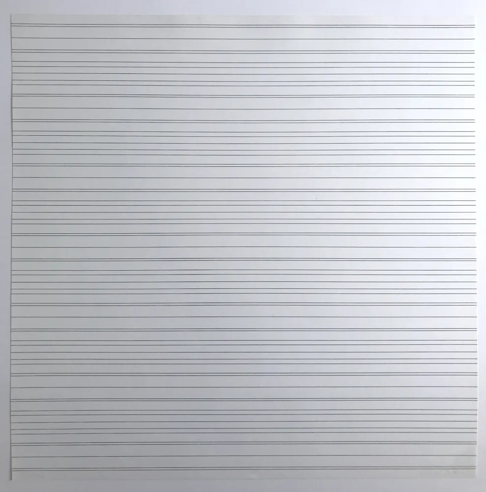 Sérigraphie Morellet - Trames interférentes