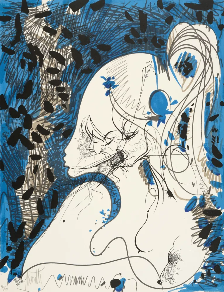 Livre Illustré Moretti - La Rue Saint-Denis. 