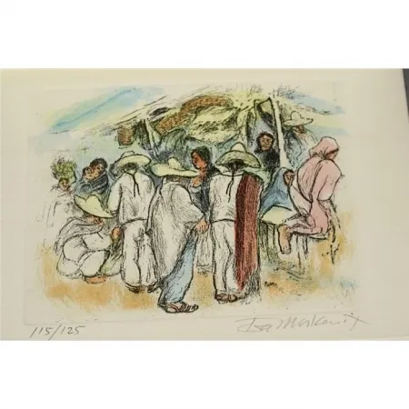 Gravure Moskowitz - Ira Moskowitz Graphics - A Catalogue Raisonné 1929-1975