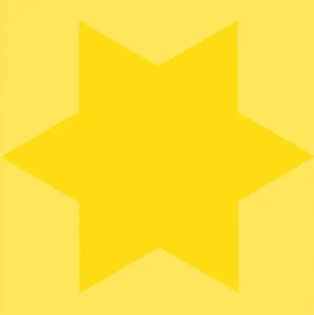 Sérigraphie Mosset - Etoile jaune