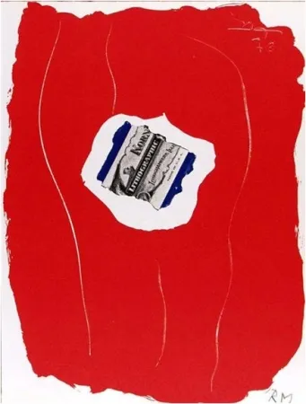 Lithographie Motherwell - Tricolor