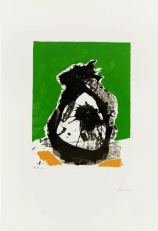 Sérigraphie Motherwell - Untitled 6 from The Basque Suite,
