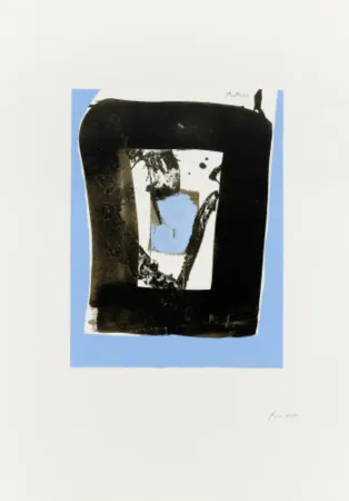 Sérigraphie Motherwell - Untitled 7 from The Basque Suite