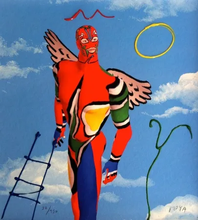 Estampe Numérique Moya - Moya Janus 