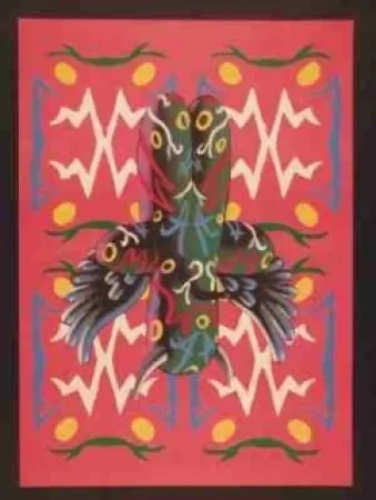 Lithographie Moya - Sans titre