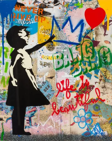 Aucune Technique Mr Brainwash - Balloon Girl
