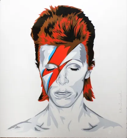 Sérigraphie Mr. Brainwash - Bowie