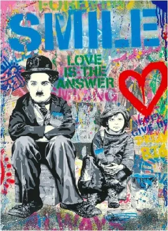 Sérigraphie Mr Brainwash - Day Dreaming, 2020 