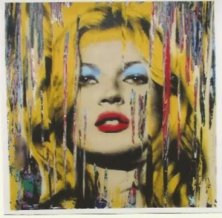 Sérigraphie Mr. Brainwash - Kate Moss