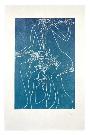 Gravure Sur Bois Müller - 13 FOIS ELLE ET MOI - SOEURS