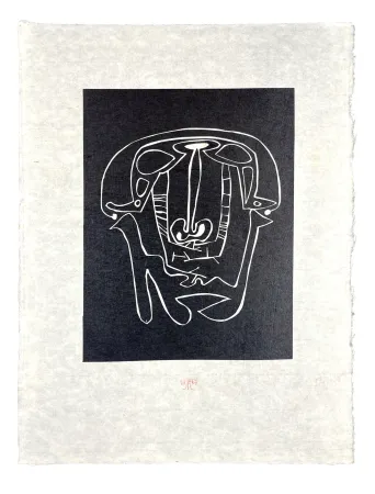 Gravure Sur Bois Müller - KEFALI (a)