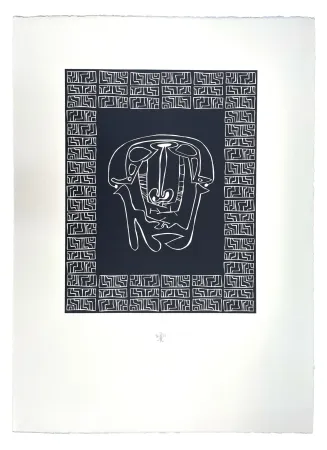 Gravure Sur Bois Müller - KEFALI (b)